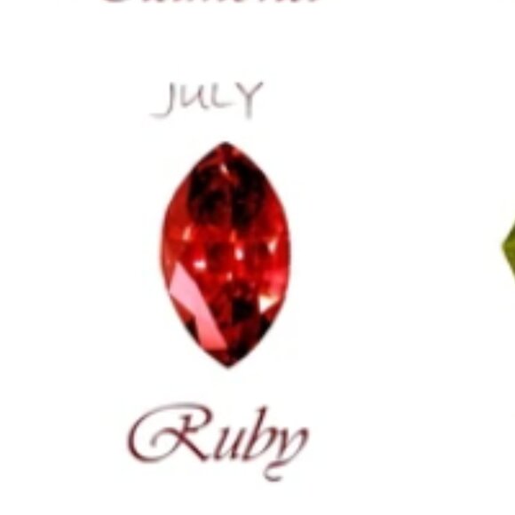 AVON VTG Gold-Tone Teddy Bear Lapel Pin with Heart-Shaped Birthstone (July) - Picture 10 of 10